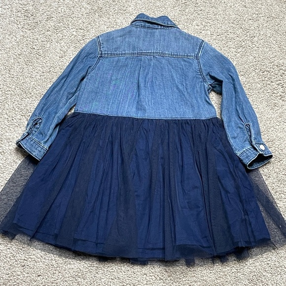 OshKosh B’Gosh Tulle Long Jean Dress - Picture 4 of 6